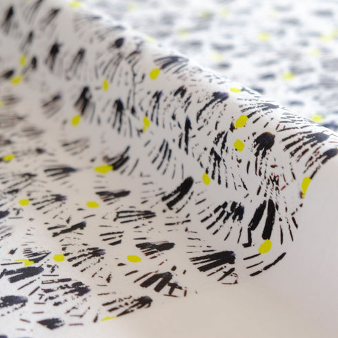Japanese Rhythm White Cotton
